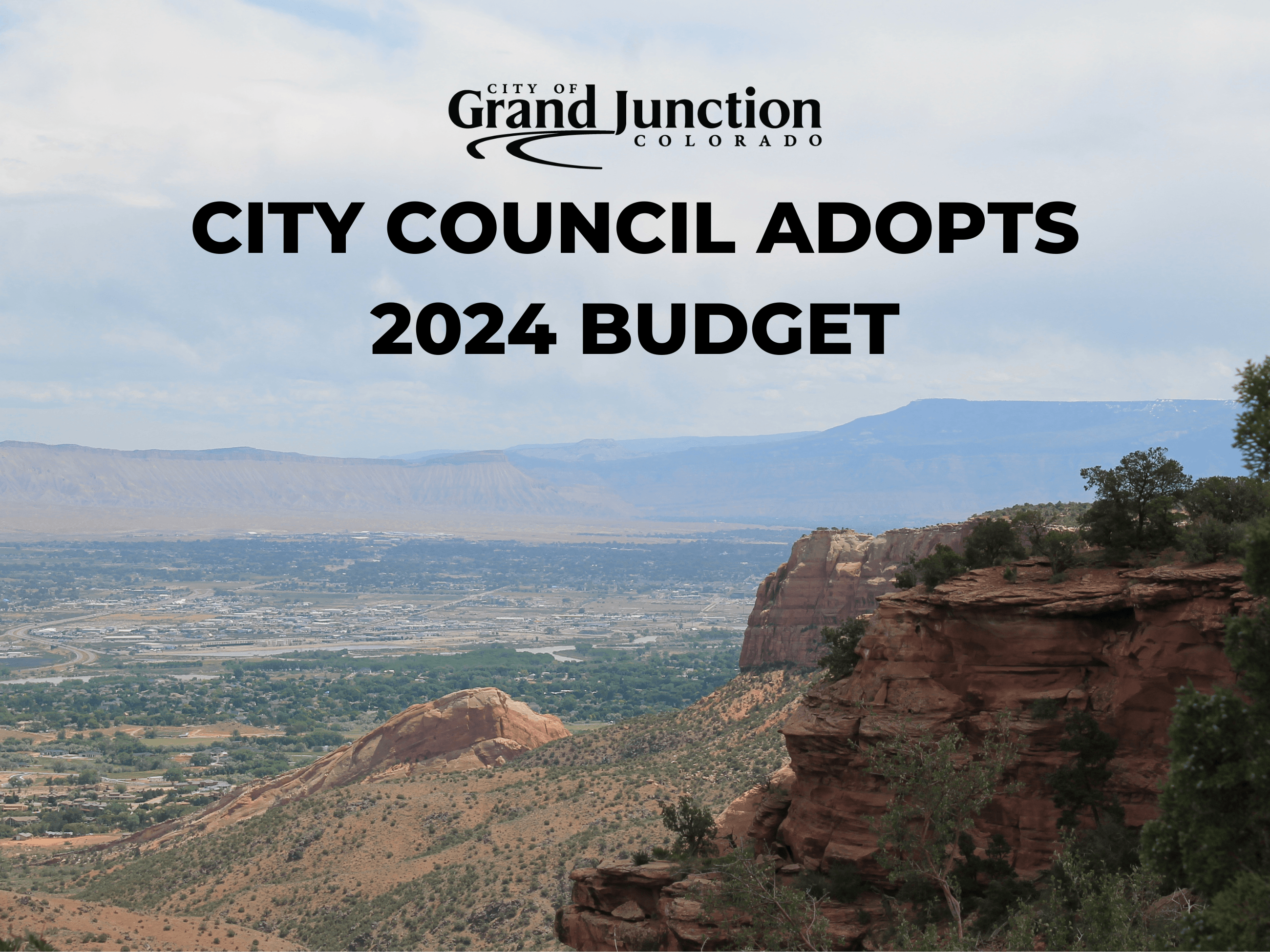 Colorado National Monument with text on graphic