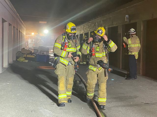 Fire at Storage Facility