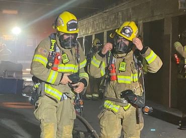 Fire at Storage Facility