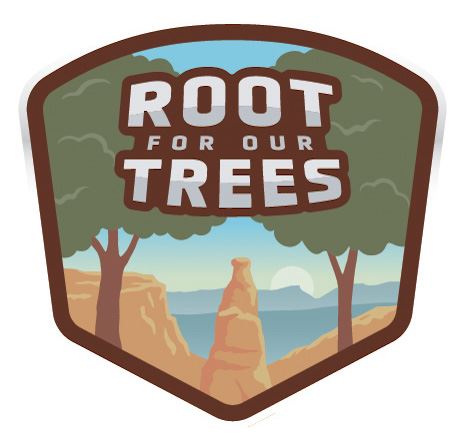 Root for Your Ash Patch Logo white background