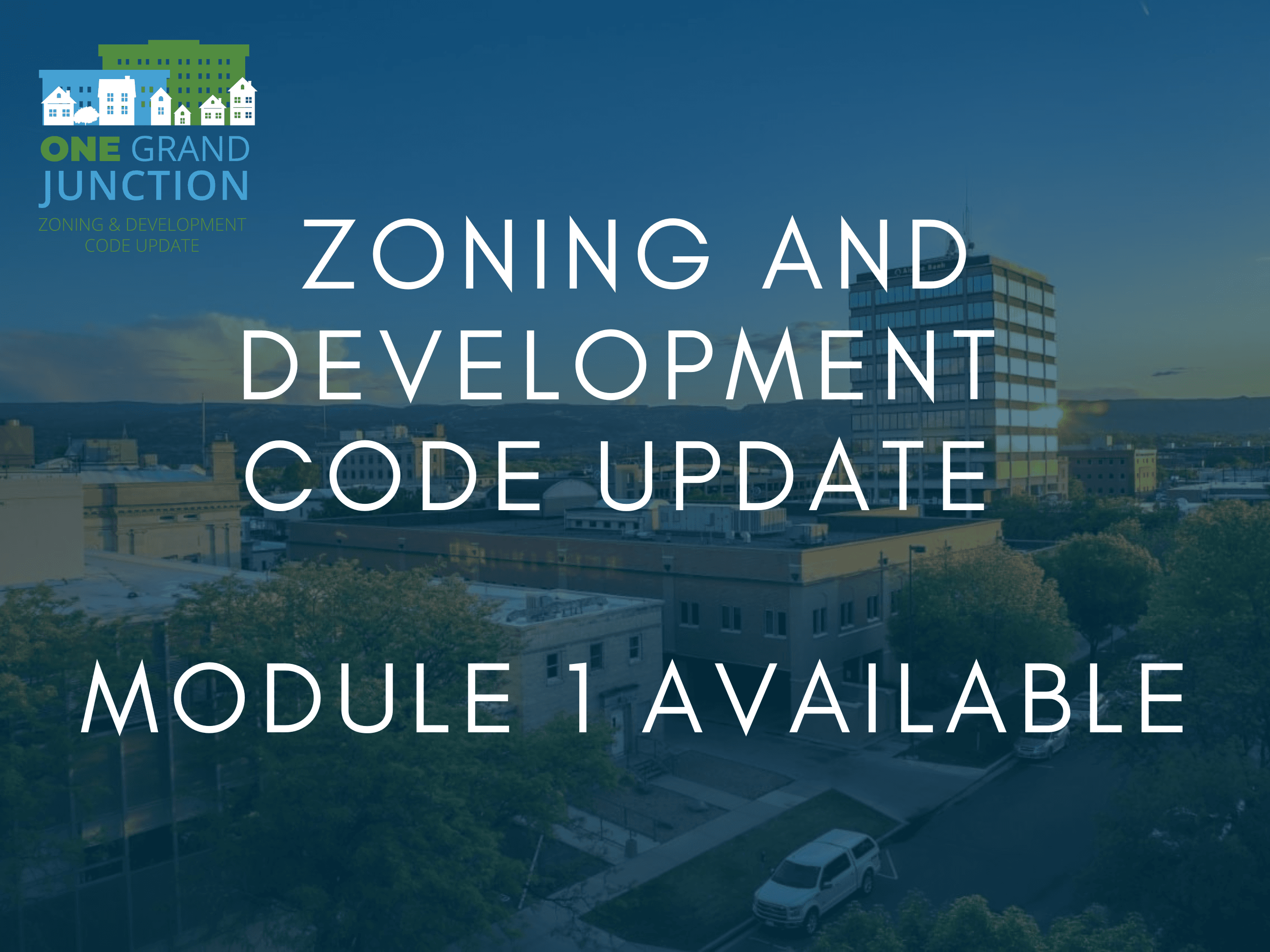 Zoning Code - Module 1 Available
