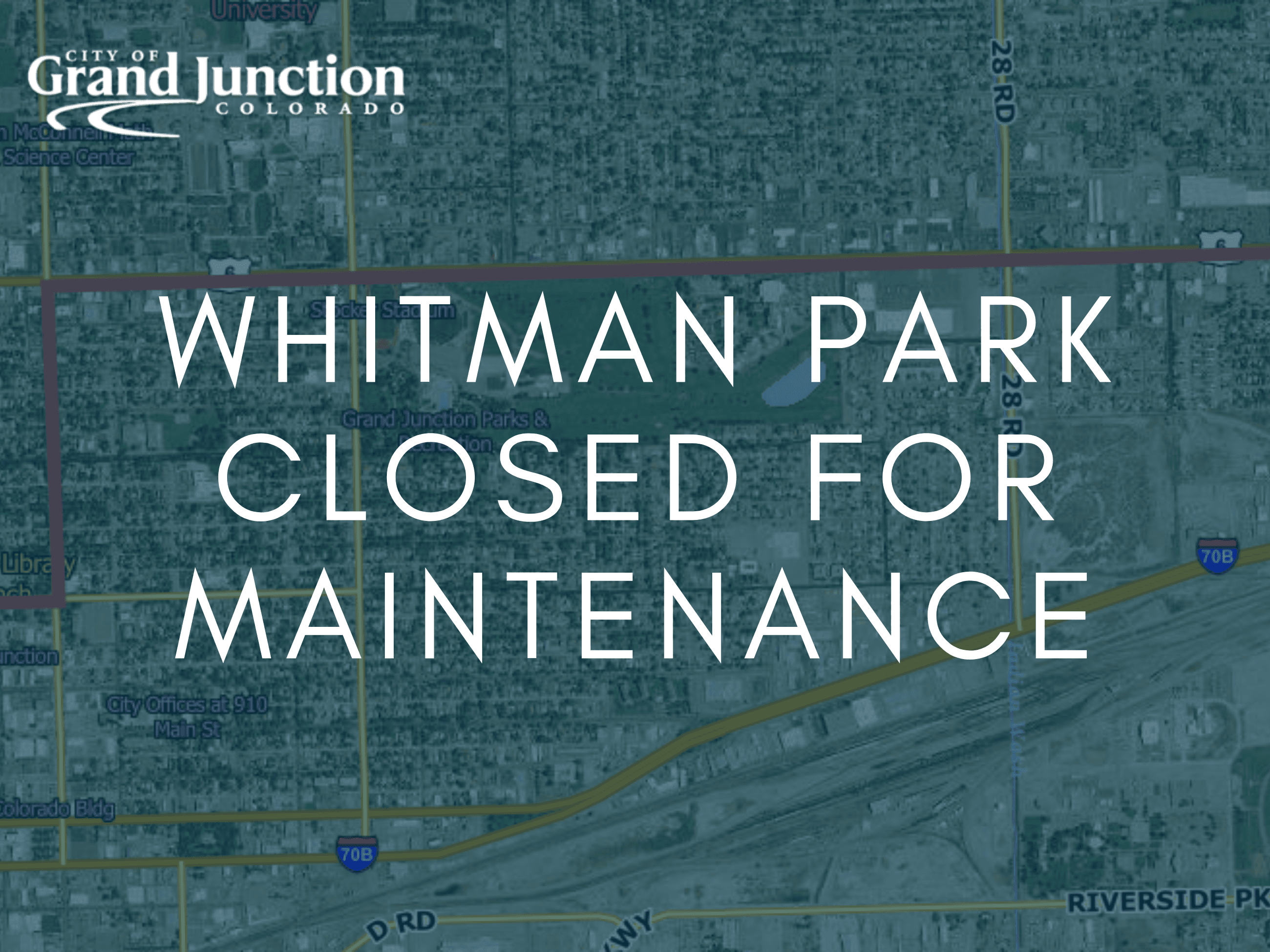 City Closes Whitman Park for Maintenance