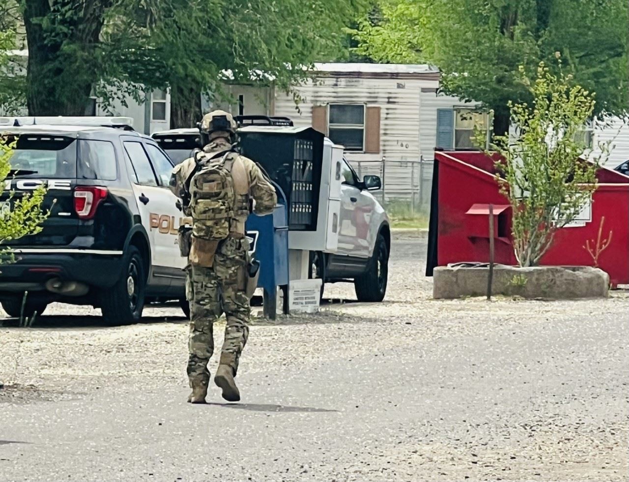 SWAT operator at scene