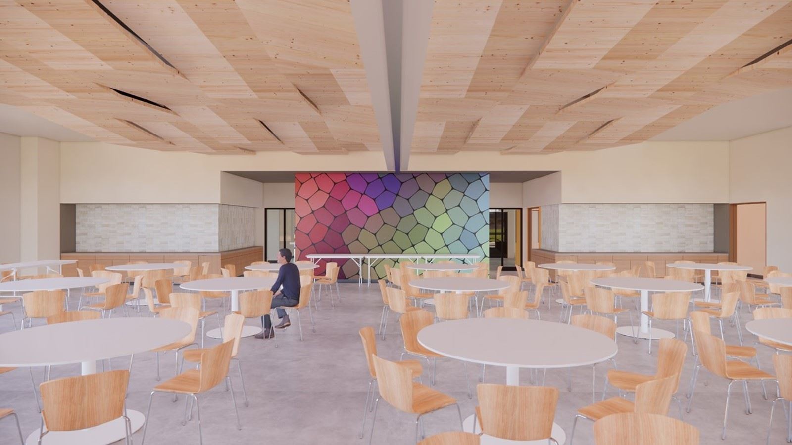 Community Recreation Center Rendering of the Community Room