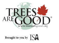Trees are good logo